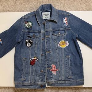 Abercrombie Kids x NBA Collab - Denim Jacket